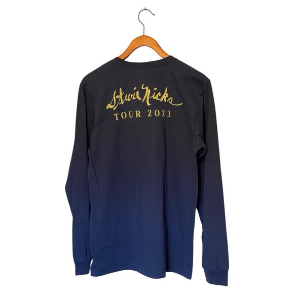 Stevie Nicks Blue Long Sleeve T-Shirt Tour Men's Size M Medium Music Tour 2023 - Picture 2 of 7